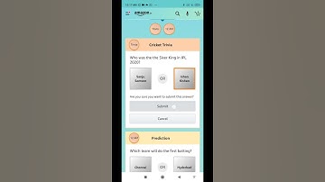 Amazon T20 Cricket Fever Guess and Win Answers Today|28 April 2021 | Daily Quiz Time