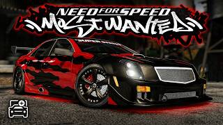 NFS Most Wanted | Cadillac CTS Extended Customization & Gameplay