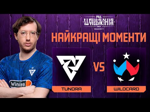 ХАЙЛАЙТИ МАТЧУ | Tundra vs Wildcard | PGL - Wallachia S5