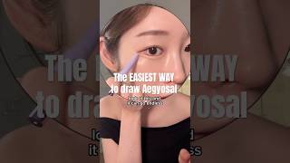 The EASIEST WAY to draw aegyosal!