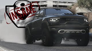 GTA 5| ‘23 1500hp RAM TRX! (Launch Control-Wheelie)