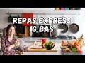 Comment manger quilibr et ig bas quand on na pas le temps de cuisiner 