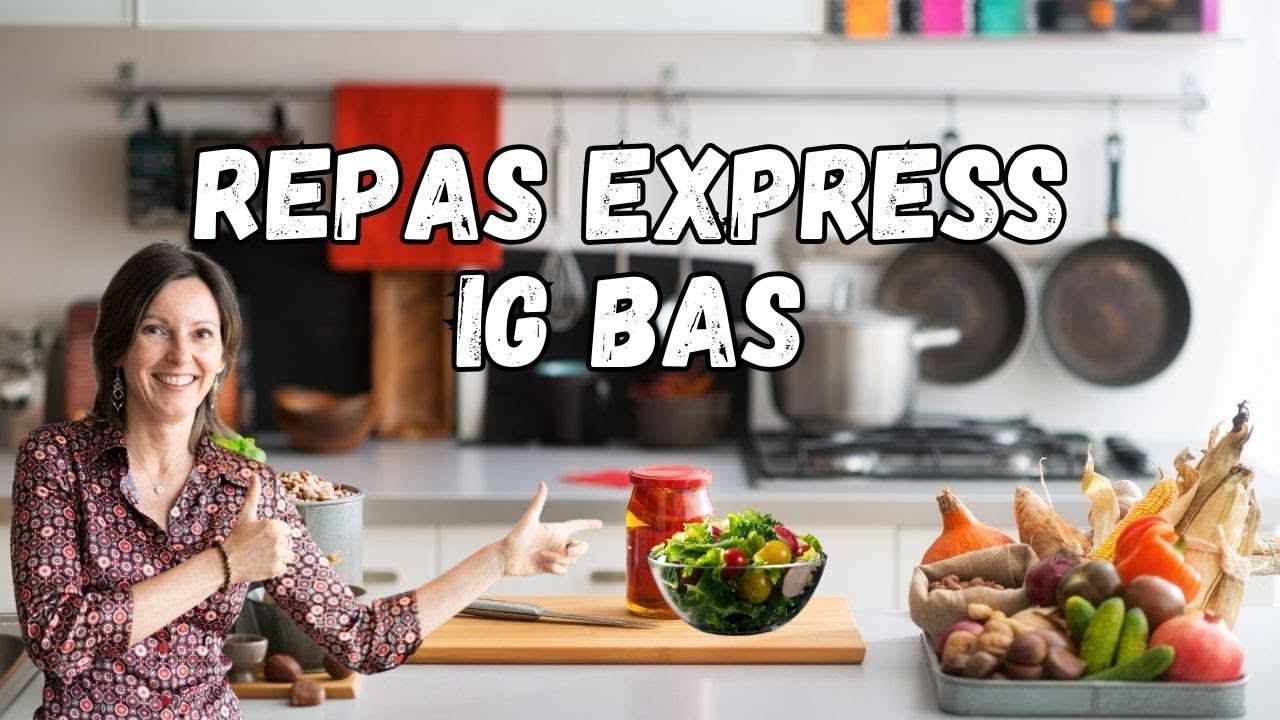 Comment manger équilibré et IG bas quand on n'a pas le temps de cuisiner ?