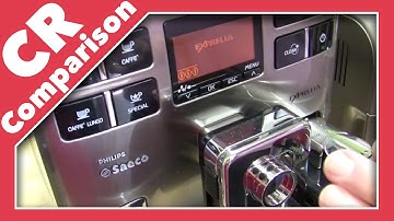 One-Touch Superautomatic Espresso Machines | CR Comparison