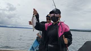 Menikmati seafood segar di Pantai usai Mancing bersama Lady Angler bertemu markas Ikan Pogot