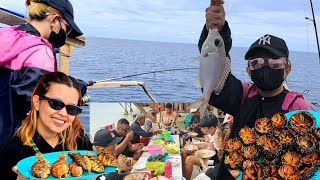 Menikmati seafood segar di Pantai usai Mancing bersama Lady Angler bertemu markas Ikan Pogot