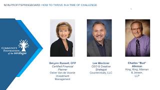 Non-Profit Spring Board: How to Thrive in a Time of Challenge