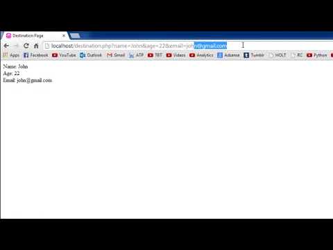 PHP & MySQL Tutorial  -  Encoding URLs   YouTube 2