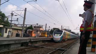 20190911台鐵278次原住民彩繪新豐通過 No.1067