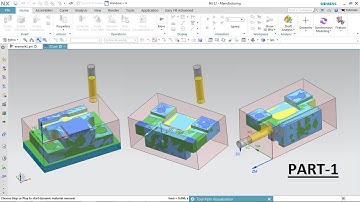 #NX CAM #Multi Side Toolpath #Multi MCS Toolpath #Part - 1