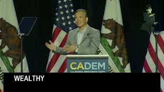 November 2023 Endorsing Convention | Rob Bonta, California Attorney General