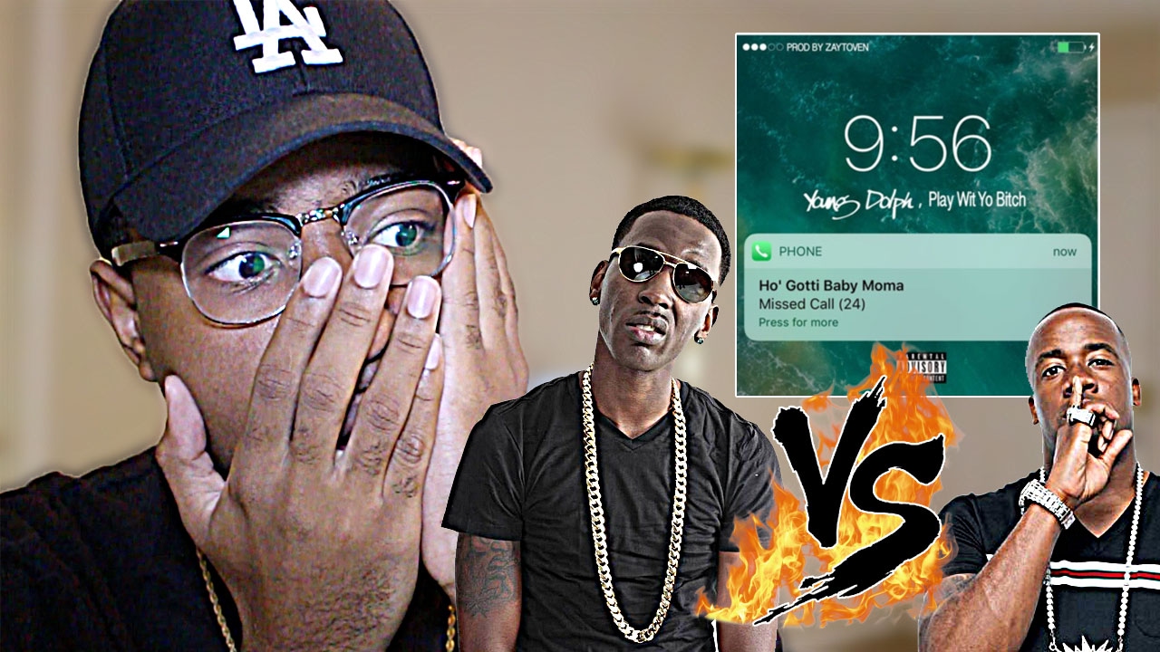YOU HAVE TO HEAR THIS DISS!! YOUNG DOLPH - PLAY WITH YO Bit*h  (REACTION)