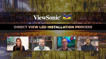 ViewSonic Direct View LED Installation Process