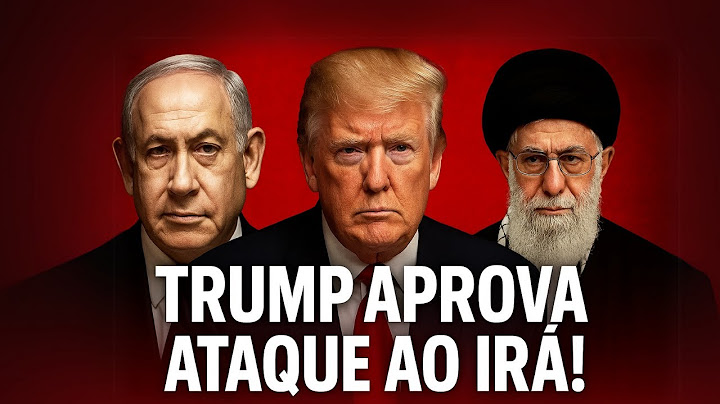 ⚠️ URGENTE! TRUMP APROVA ATAQUE AO IRÃ! Falta só apertar o botão vermelho!