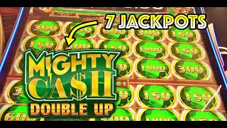 🐉 🐅 7 HANDPAYS: MIGHTY CASH DOUBLE UP HIGH LIMIT 🐅 🐉