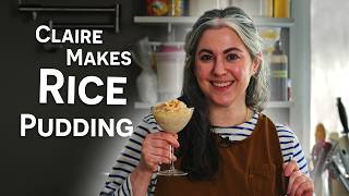 Creamy Coconut Jasmine Rice Pudding with Lychees | Claire Saffitz
