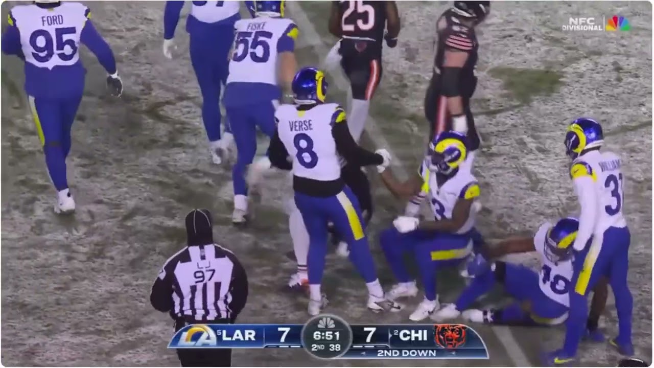 CRAZY GAME! LA Rams vs Chicago Bears Game Highlights | 2026 NFL Playoffs Divisional RD!