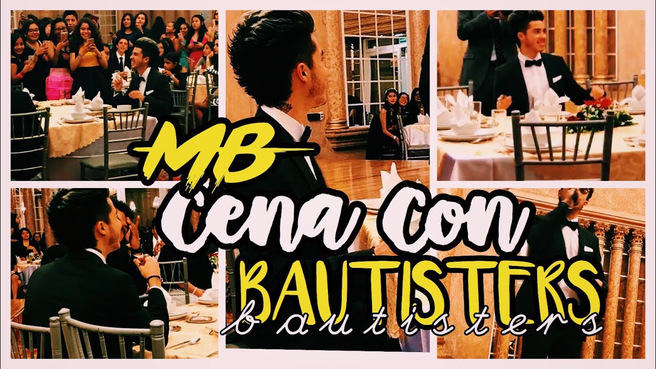 Mario Bautista cena con Bautisters (291217) ❤️