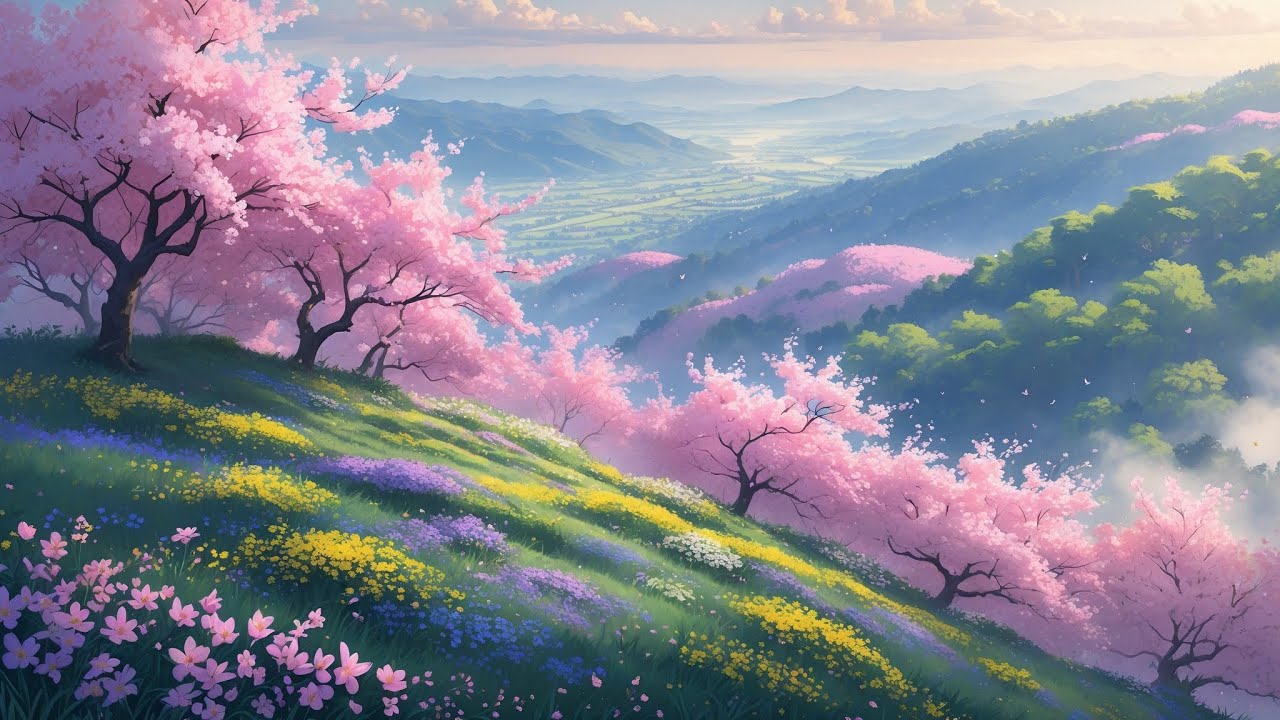 Peaceful Daytime Lofi 🌸 Relaxing Music for Stress Relief, Focus and a Brighter Mood