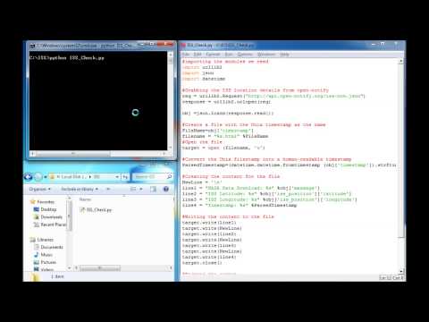 Tracking the International Space Station with Python