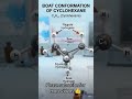 3D Structure of Cyclohexane| Boat Conformer ✍️ #chemistry #shortsfeed #organic #chemical #3d #shorts
