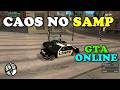 GTA ONLINE SOBREVIVNCIA INSANA NO SAMP GTA SAN ANDREAS 