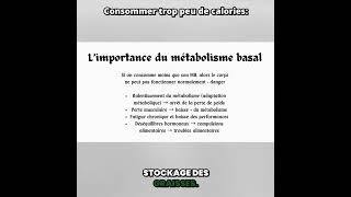 Pourquoi il ne faut pas manger trop peu 1/2 #shorts #lifestyle #alimentation #authenticité #régime