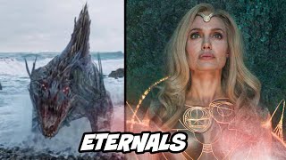 What Were the Water Dragons in Eternals Trailer? - Eternals Explained