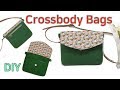 DIY Crossbody Bags/Crossbody Bag tutorial/크로스백 만들기/가방 만들기/Faça uma bolsa cruzada