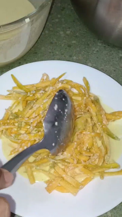 Filipino Fritters/Kalabasa (Squash) Okoy #shorts