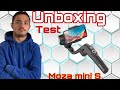 Unboxing et test de stabilisateur smartphone gimbal moza mini s compatible pour ios et android