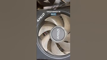 Smothered In Dust! #pc #computerrepair #pcrepair #tech #gamingpc #gamingcomputer