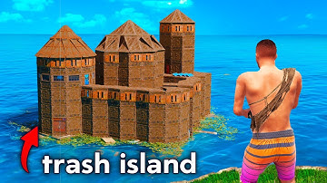 I Lived on a GIANT Ocean Trash Pile in Rust…