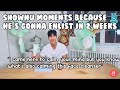 Shownu moments to watch because he’s gonna enlist in 2 weeks