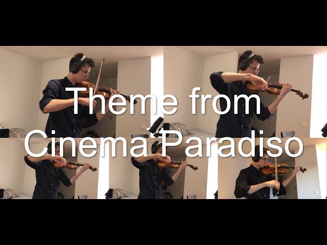 Theme from Cinema Paradiso – Morricone (Violin)