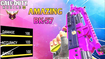 High Damage Range+No Recoil BK57 Gunsmith Loadout In CODM ! Best BK57 Gunsmith Setup & Attachments!