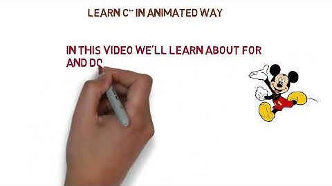 LOOPS (FOR, WHILE , DO WHILE)  || C++ FOR BEGINNERS - ANIMATED WAY || SUNNY MAC CHANNEL || VIDEO 16