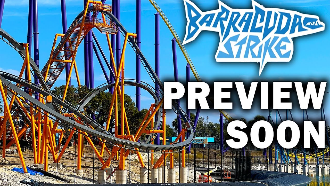 SeaWorld San Antonio Barracuda Strike PASSHOLDER EVENT Update 12-26-2025
