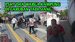 VIDEO AMATIR PSHT DAN MASYARAKAT DI CARUBAN PULANG HALAL BIHALAL
