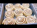Cinnamon Rolls Recipe | Making Eggless Cinnamon Rolls At Home | cinnamon rolls