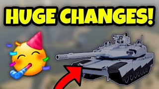 The Tanks Got BUFFED In War Tycoon! (NEW CHANGES!)