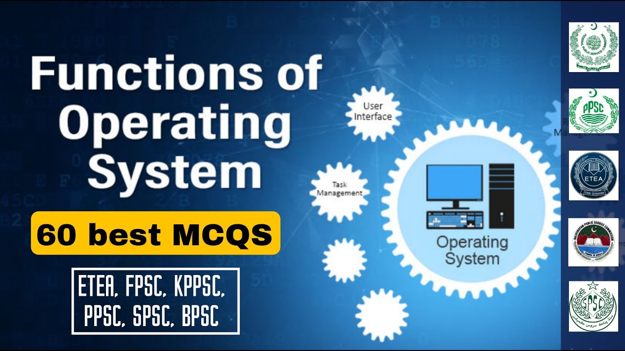 Operating System MCQs: Concepts and Fundamentals | Part 01 | KPPSC, FPSC, PPSC, SPSC, BPSC, ETEA