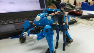Megahouse Variable Action Ghost in the Shell Tachikoma and Motoko Kusanagi Figure Review