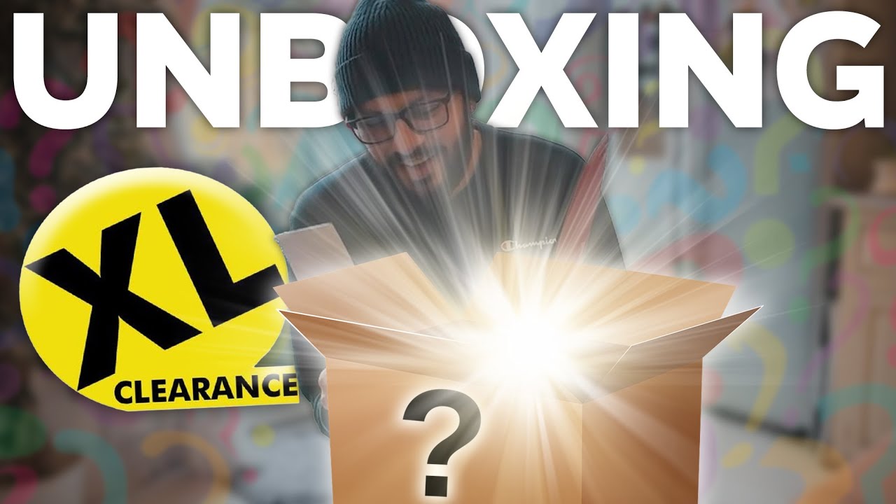 Распаковка таинственной коробки с едой... Распродажа XL Обзор VLOG