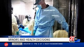 Bill raises age for minors and medical decisions