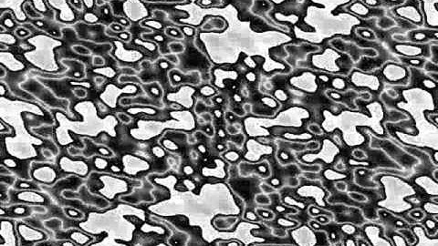 music visualization using 2dfft (the used music is from the artist "huggotron")