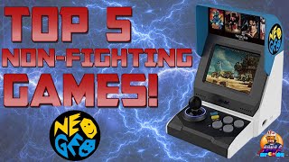 My Top 5 Non-Fighting Games to play on the Neo Geo Mini!