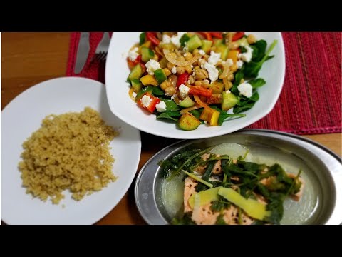 Chickpeas SALAD Menu Diet. - YouTube