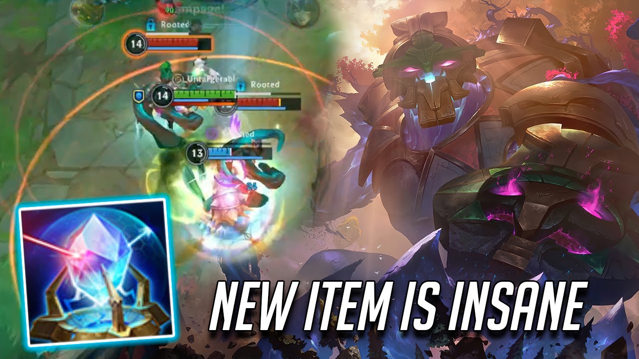 WILD RIFT MAOKAI NEW ITEM BUILD FOR 5.2 - YouTube