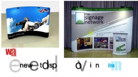 Trade show displays and point of purchase displays